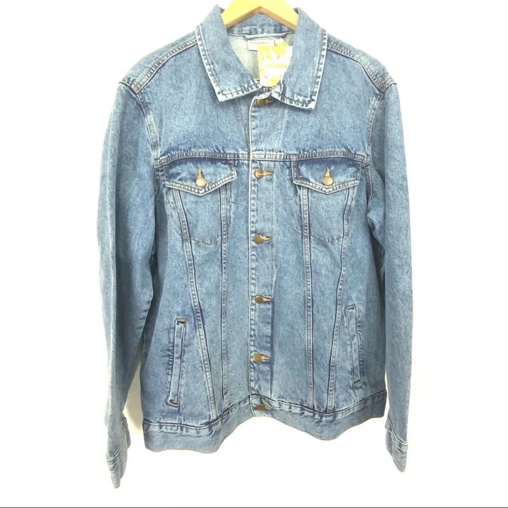 NWT NICKELODEON Jean Jacket Rugrats Size L - Picture 2 of 7